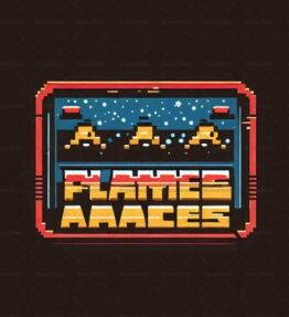 Retro Arcade Space Invaders